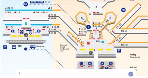 frankfurt airport lounges map.